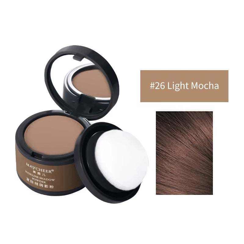 Maycheer Hairline Powder – for Instant Grey Root & Hairline Coverage..