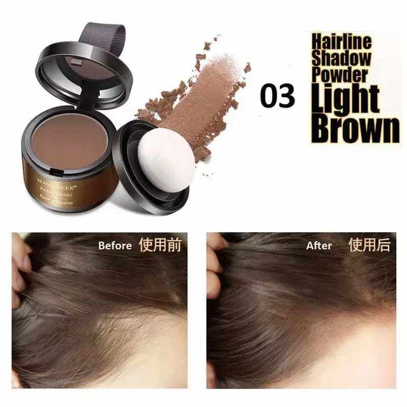 Maycheer Hairline Powder – for Instant Grey Root & Hairline Coverage..