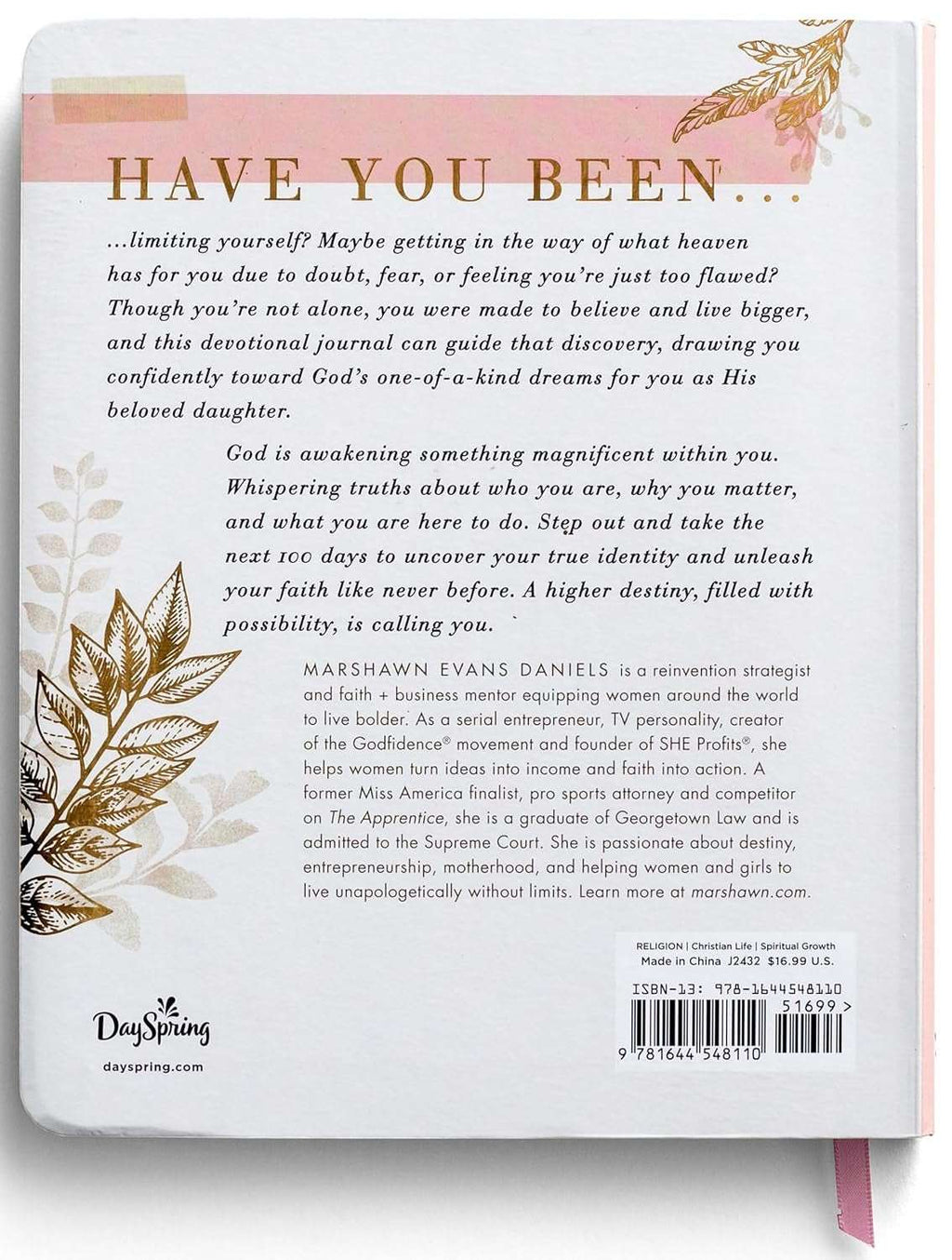 100 Days of Believing Bigger: a Devotional Journal for Women