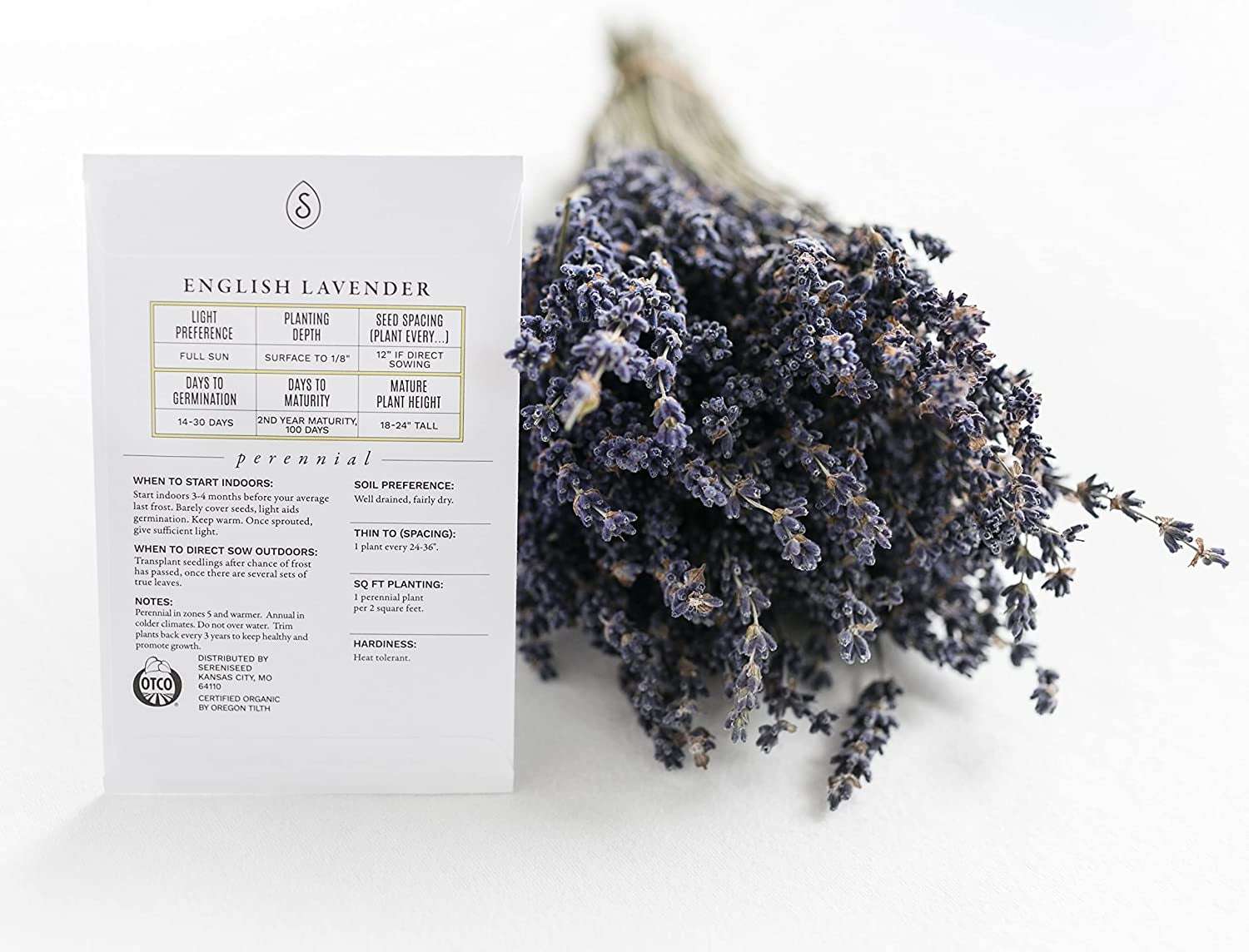 Certified Organic Non GMO Herb Seeds10-Pack