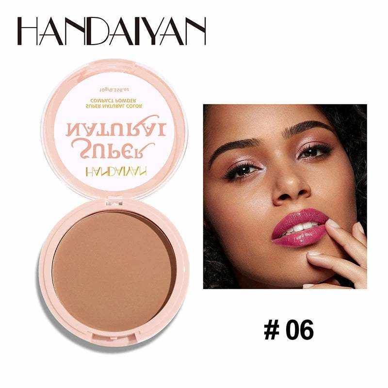 24 Hour Oil Control Pressed Powder Natural Matte Brighten Lasting Waterproof Setting Loose Powder Nude Translucent Powder Makeup