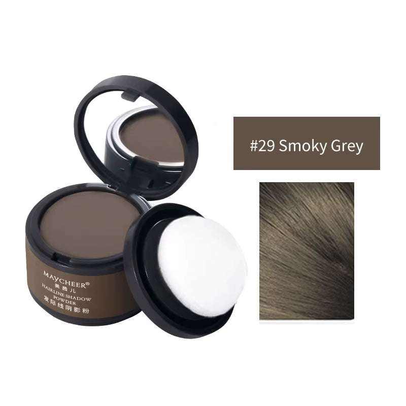 Maycheer Hairline Powder – for Instant Grey Root & Hairline Coverage..