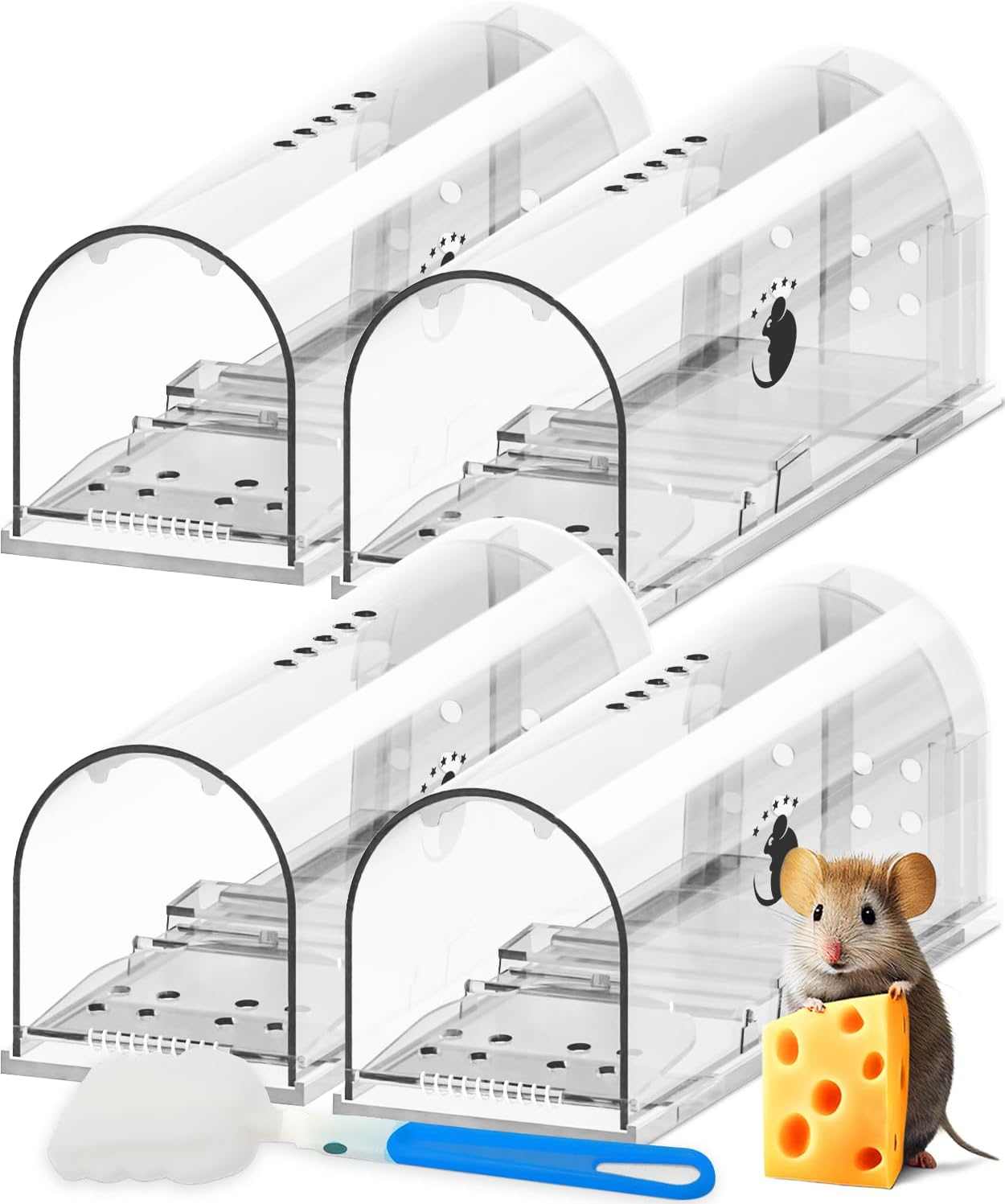 Humane No Kill Live Catch and Release Mouse Traps