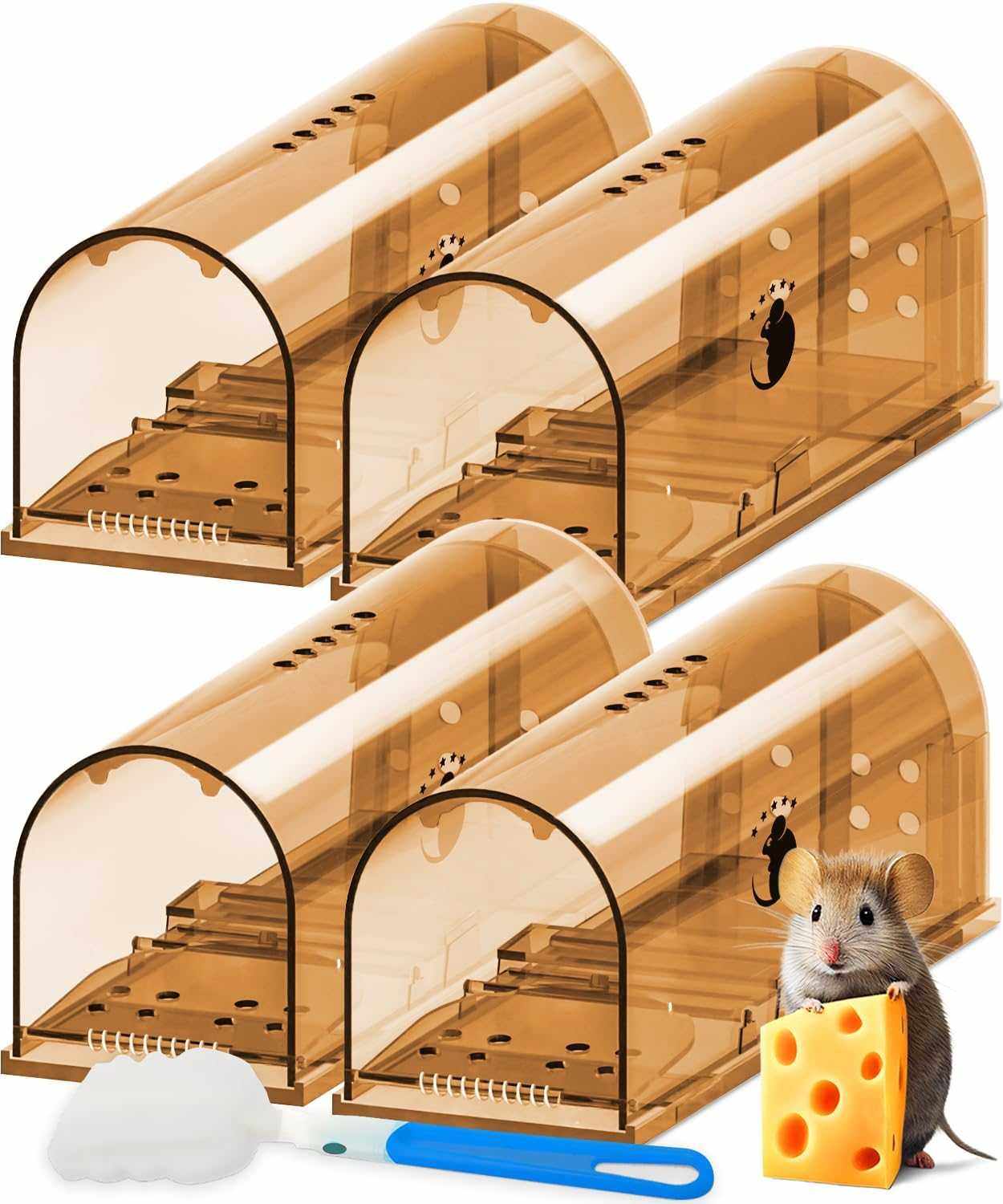 Humane No Kill Live Catch and Release Mouse Traps