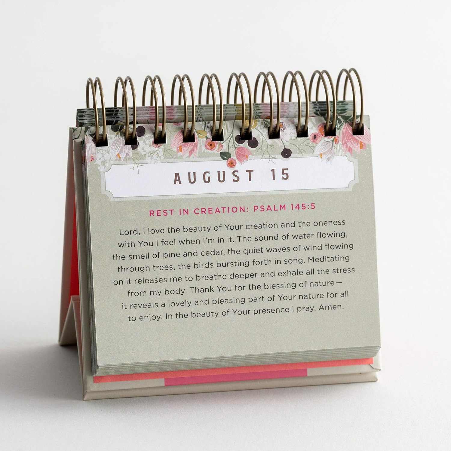  A Prayer a Day Inspirational Verses Perpetual Calendar
