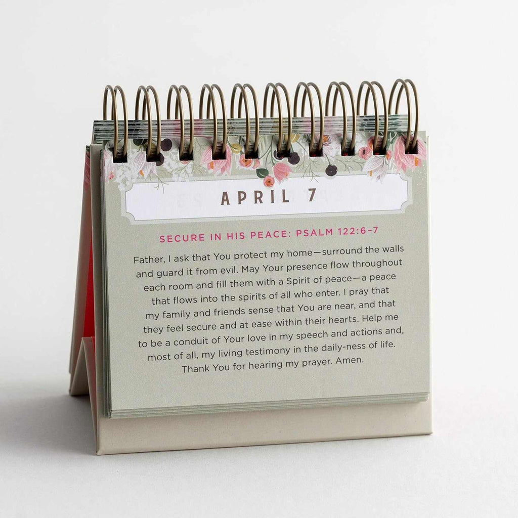  A Prayer a Day Inspirational Verses Perpetual Calendar