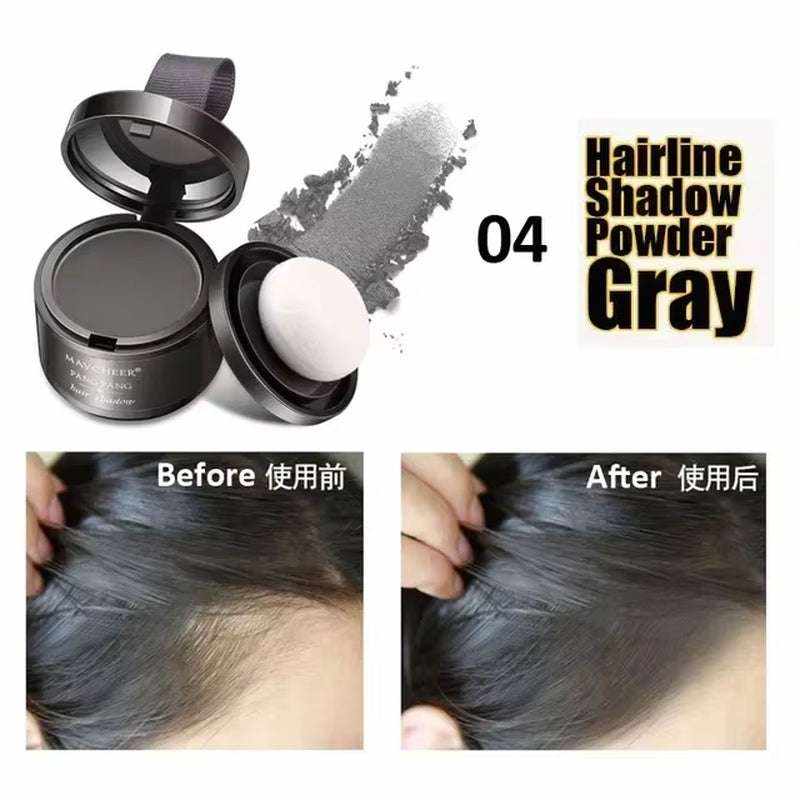 Maycheer Hairline Powder – for Instant Grey Root & Hairline Coverage..