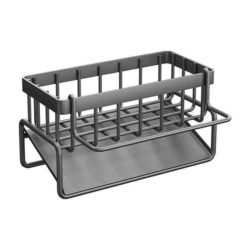 Kitchen Sink Drain Rack – Stainless Steel Sponge holder & Soap Holder.