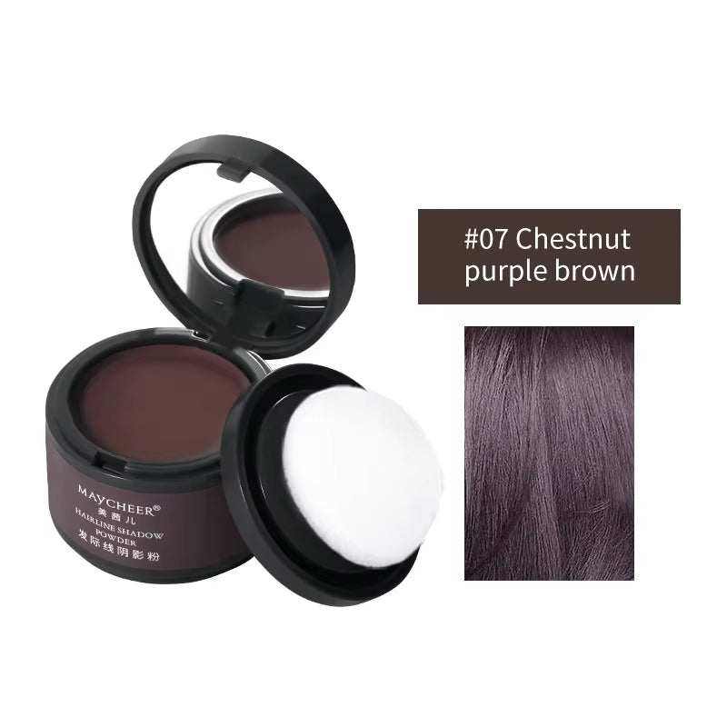 Maycheer Hairline Powder – for Instant Grey Root & Hairline Coverage..