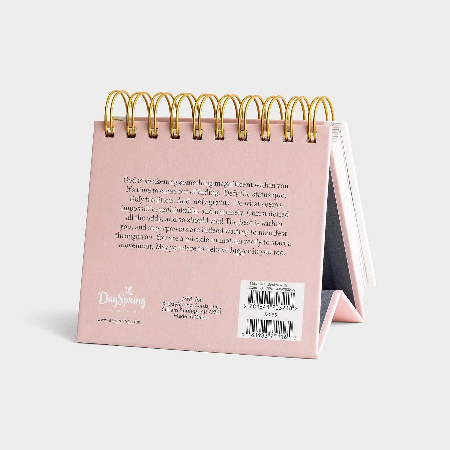 Perpetual Calendar  365 Days of Believing Bigger for Women