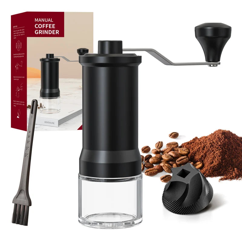 Manual Coffee Grinder External Scale 40 Gear Adjustable Ceramic Grinding Core High-Quality Professional Home Coffee Making Tool
