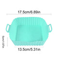 Air Fryer Silicone Liners Pot,Airfryer Basket Cooking Gadgets ,Reusable Baking Tray Non-Stick Pizza Pan Oven Kitchen Accessories