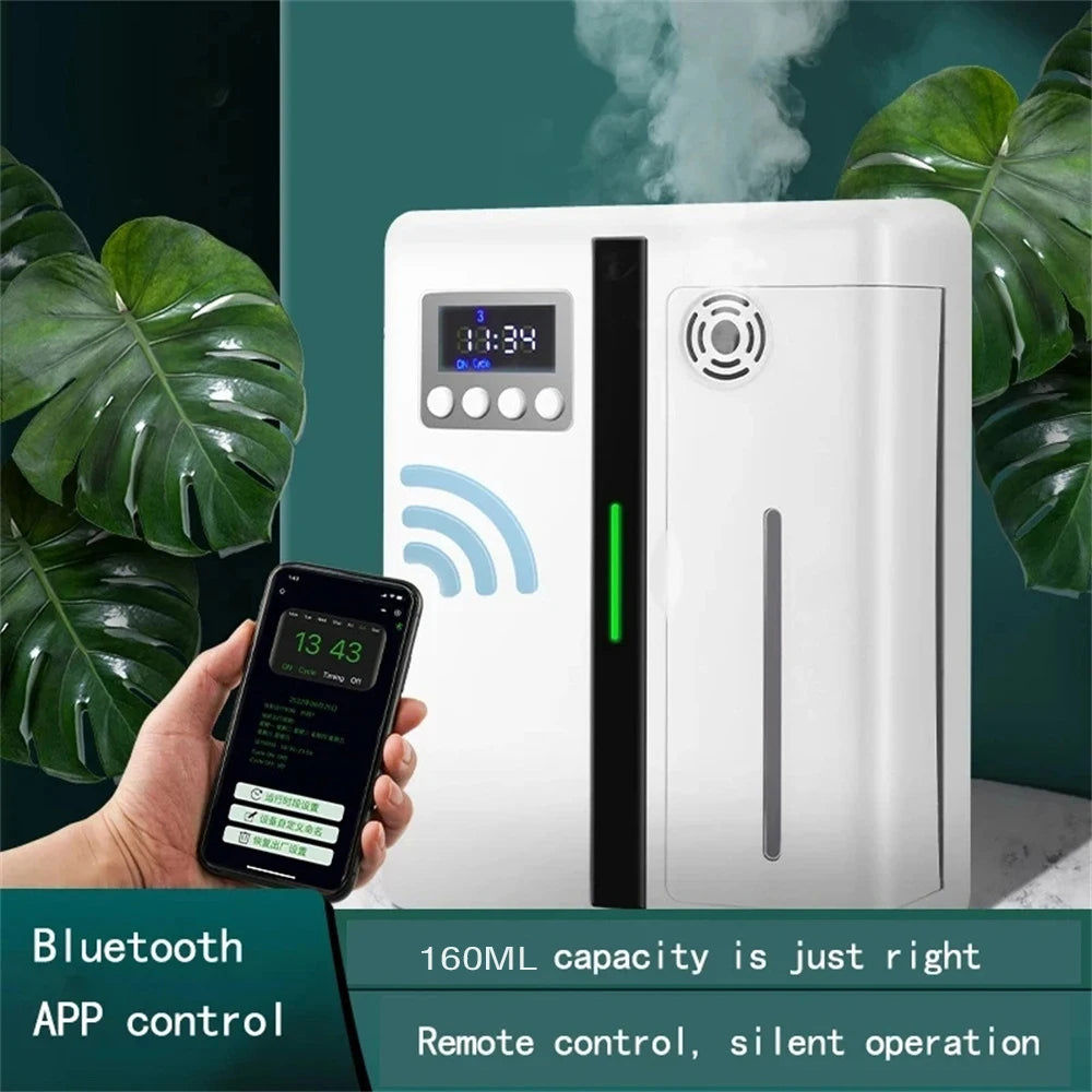 Scent Machine Aroma Diffuser 160Ml Fragrance Diffuser for Large Area Hotel Lobby Home Fragrance Smell Distributor Bluetooth
