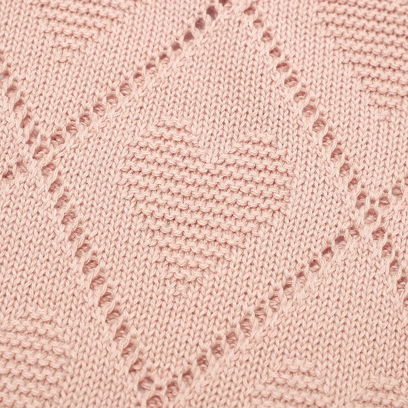 Baby Blankets Super Soft Newborn Cotton Knit Month Stroller Nursery Swaddle Wrap Quilts 90*70Cm Infant Boy Girl Sleeping Covers