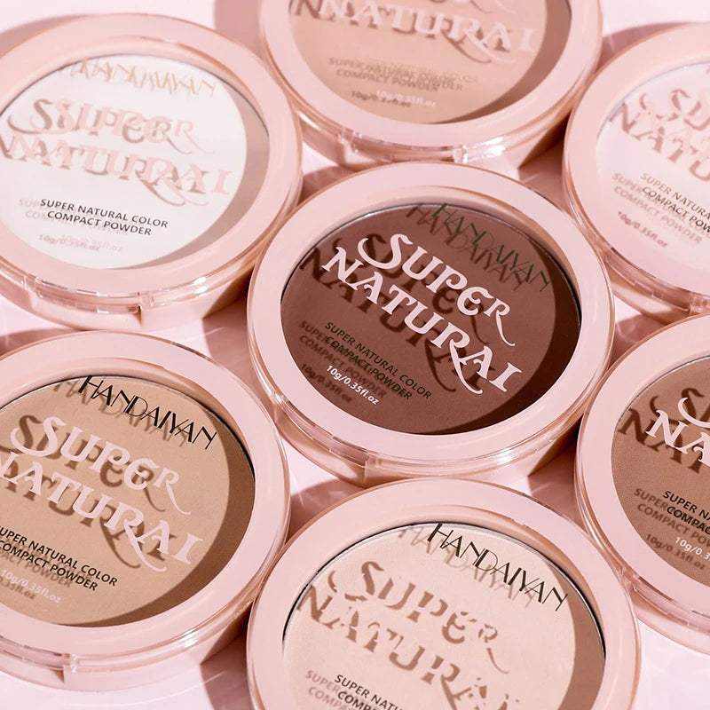 24 Hour Oil Control Pressed Powder Natural Matte Brighten Lasting Waterproof Setting Loose Powder Nude Translucent Powder Makeup
