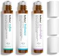 Essential Oils Set Natural Aromatherapy Roll on Blends for Massage, Body Skin Care, Home - Relaxation Fragrance Roller Gift for Women and Men