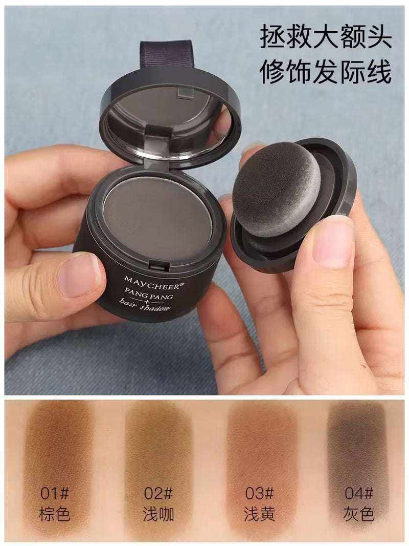 Maycheer Hairline Powder – for Instant Grey Root & Hairline Coverage..